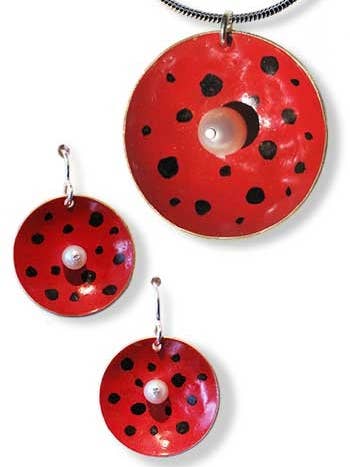 Marienkäfer-Set für den Großhandel von LeDanse Limited Edition Jewelry