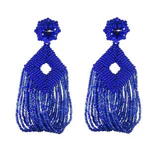 Blue Milan örhängen för wholesale av NARA HANDMADE JEWELRY