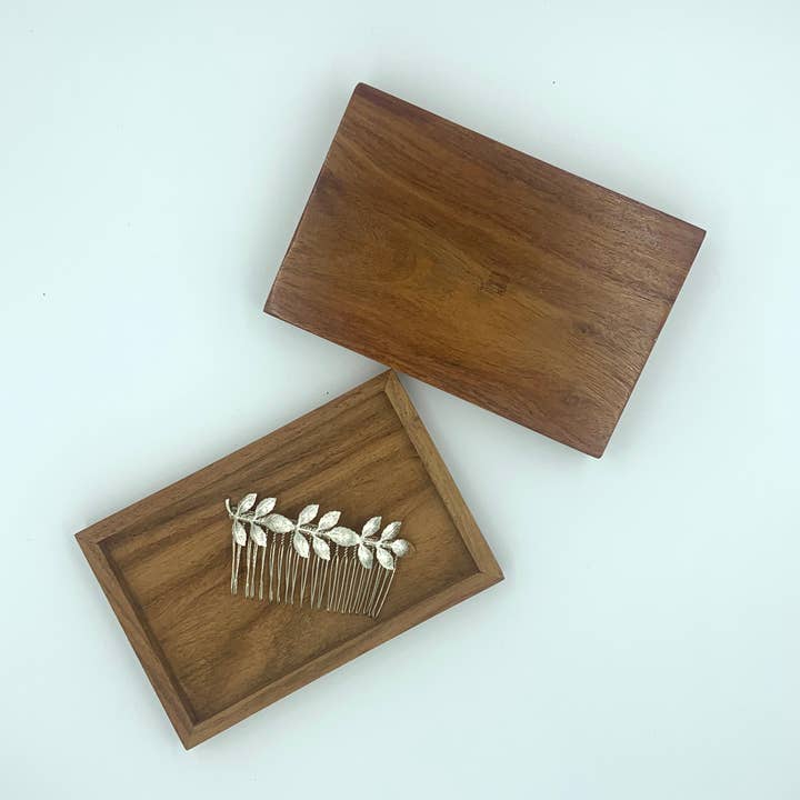 Acute Designs - Vendita all'ingrosso Forcine per capelli - Athena - Pettine per capelli, colore: oro rosa o argento sterling2