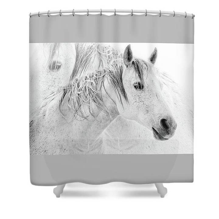 Cortina de ducha todavía para venta al por mayor de Amanda Smith Western Art, LLC