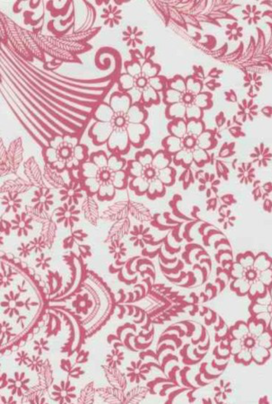 Oilcloth International - Wholesale Tablecloth - 84" x 47.5" Rectangle Paradise Lace Tablecloth4