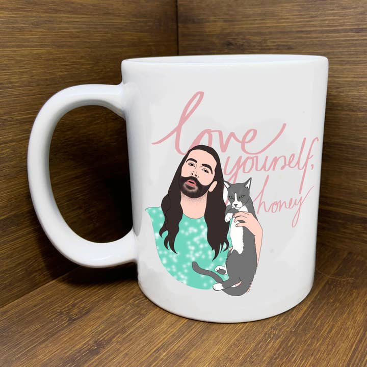 JVN Love Yourself Honey Mug for wholesale by Citizen Ruth
