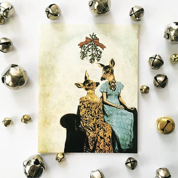 Pergamo Paper Goods - Wholesale Christmas Card - Lesbian Holiday Card1