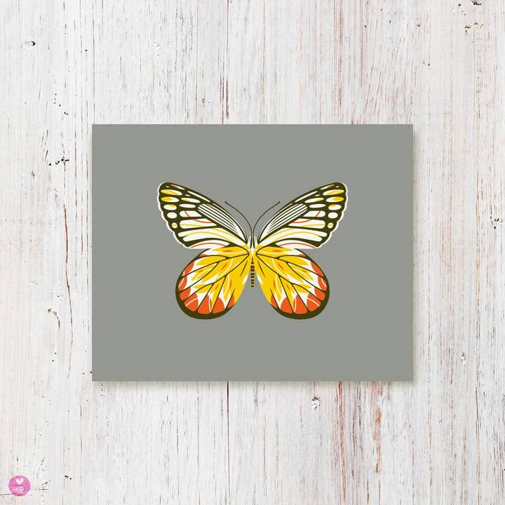Jezebel Butterfly Mini Print for wholesale by Bee Things