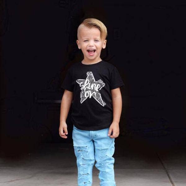 spillthebeansetc - Wholesale Screen Printed T-Shirt - Kids - Shine On Kid's Bodysuit or Tee0