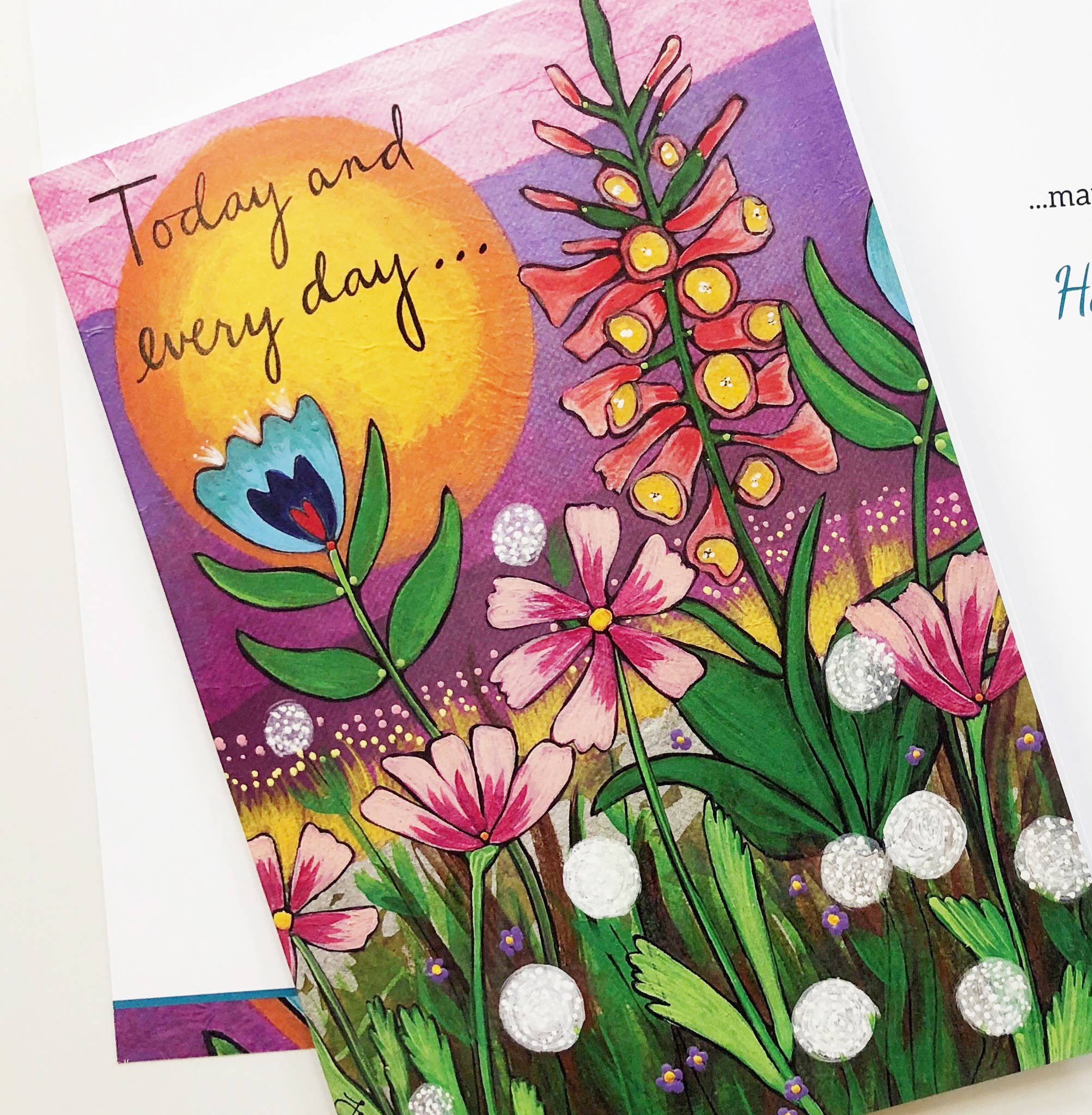 Lori Portka - Happiness Through Art – Großhandel Geburtstagskarten – Happy Birthday Karte für heute und jeden Tag - Begrüsste1