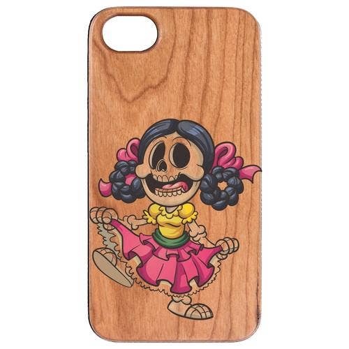 Cherry Wood - Dancing Skeleton Girl UV Color Printed for wholesale by OTTO CASE