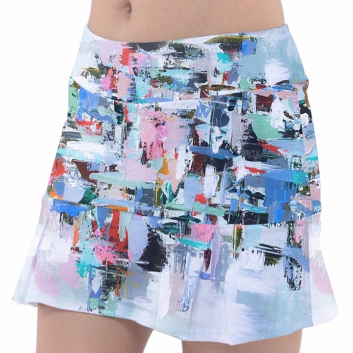 Gonna Tennis Muted Candy per la vendita all'ingrosso da parte di EmBellish Active