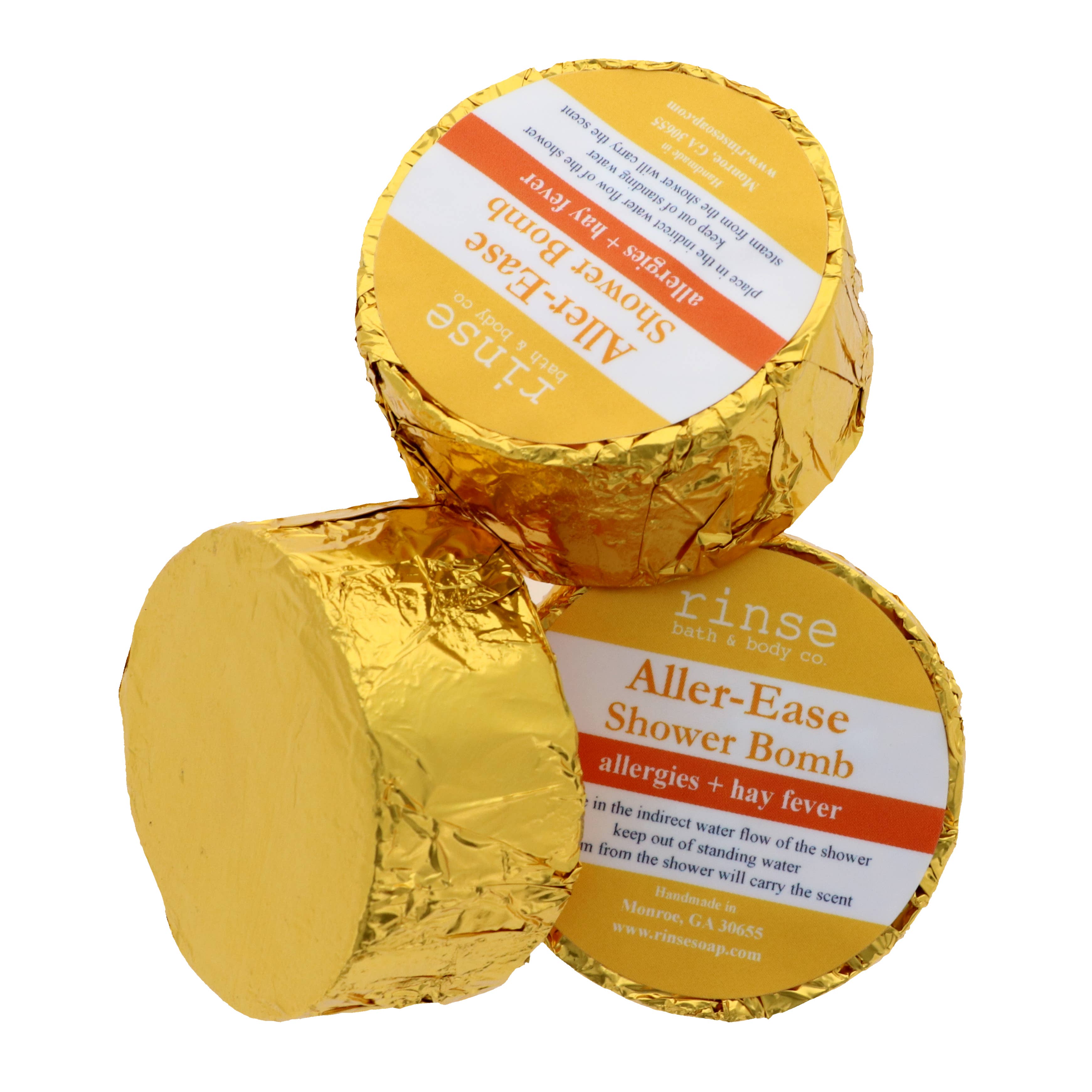 Rinse Bath Body Inc - Wholesale Shower Steamer/Bomb - Aller-Ease Shower Bomb | Aromatherapy Steamer | 4 Uses1