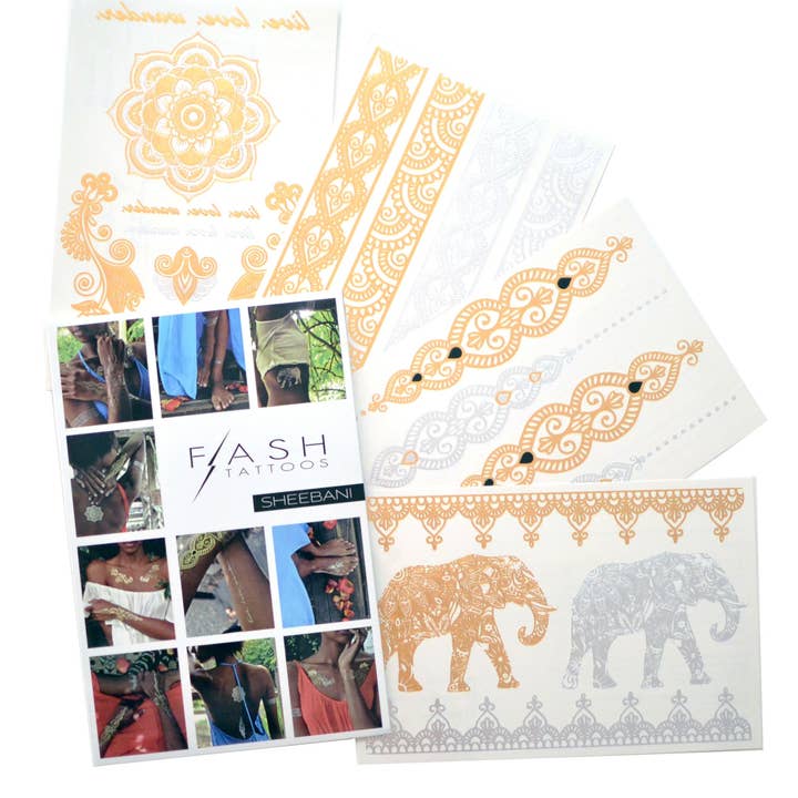 Sheebani Temporary Tattoo for wholesale by Flash Tattoos