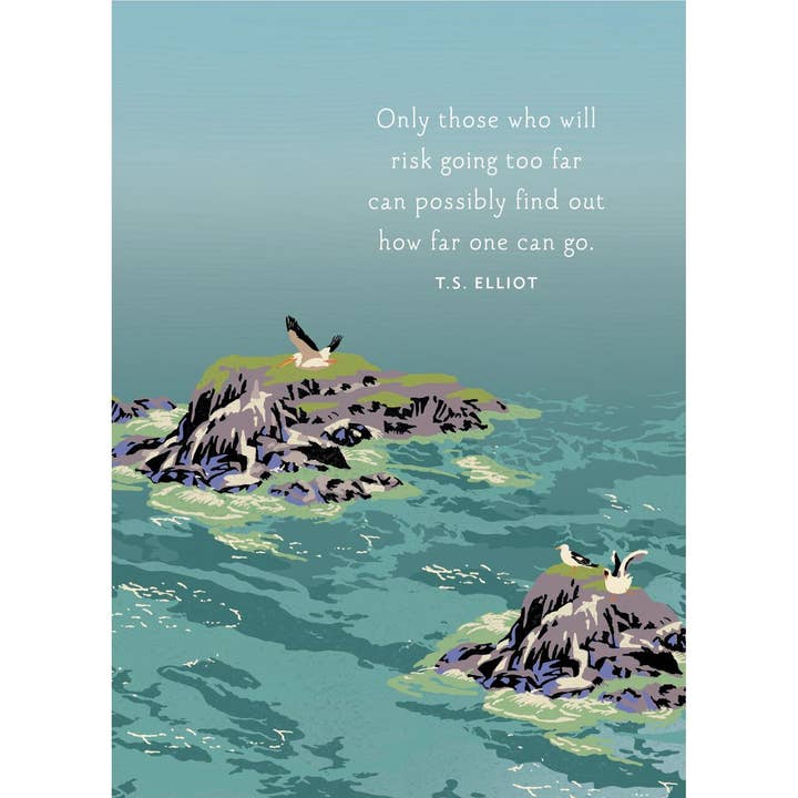 Seagulls Blank Card for wholesale by Studio Eleven Papers