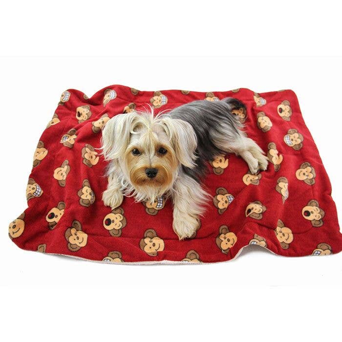 Klippo Pet - Wholesale Pet Blanket - Cat/Dog - Silly Monkey Ultra Plush Blanket - 4 Colors3