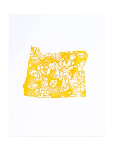 Oregon Oregon druivenprint voor wholesale door Thimblepress