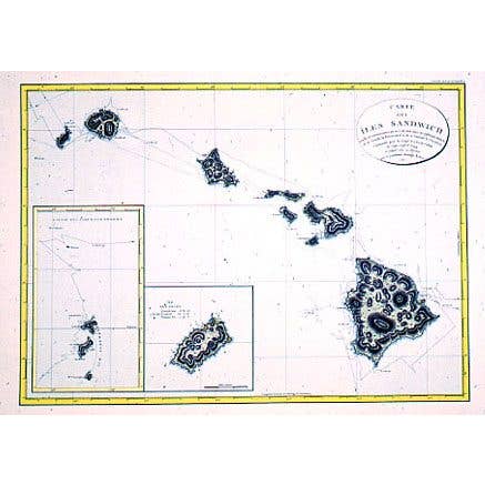 Hawaiiaanse eilanden 1794 voor wholesale door Historic Urban Plans, Inc.