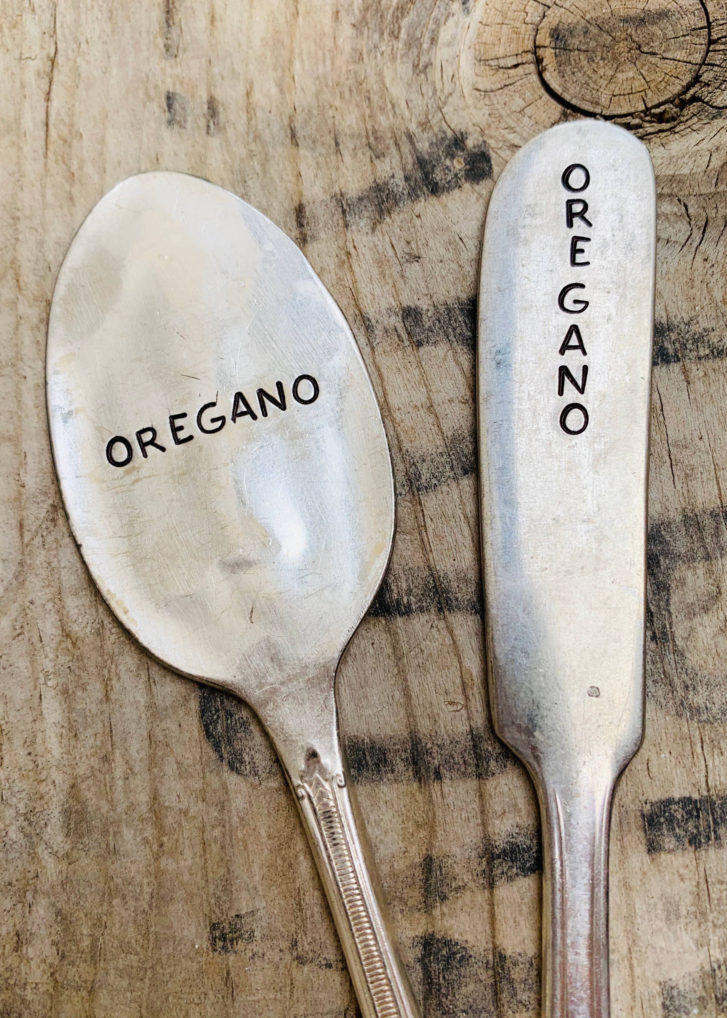 Pumpernickel and Wry - Wholesale Garden/Lawn Stake - Herb Garden Marker Plant Stakes - vintage, hand-stamped4