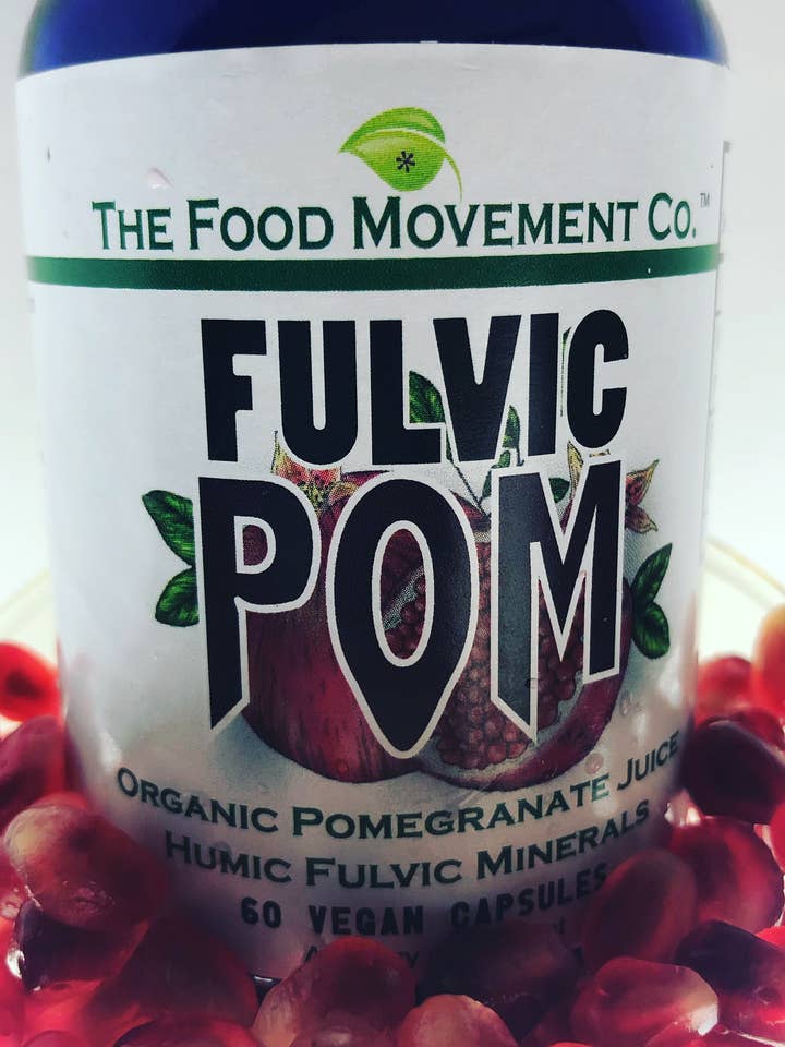 Fulvic Pom 60 vegcaps for wholesale by The Food Movement Company