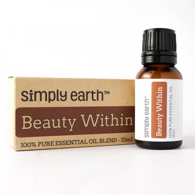 Simply Earth - Wholesale Essential Oil - Beauty Within Essential Oil Blend 15ml1