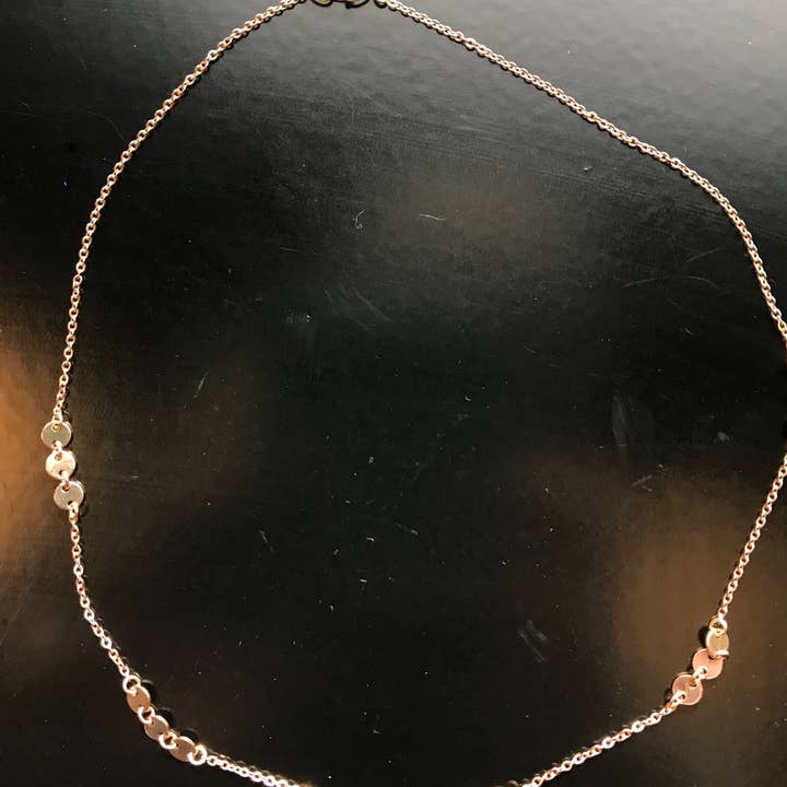 Sonya Renee Jewelry - Wholesale Choker/Collar - Three Dots and a DAsh1