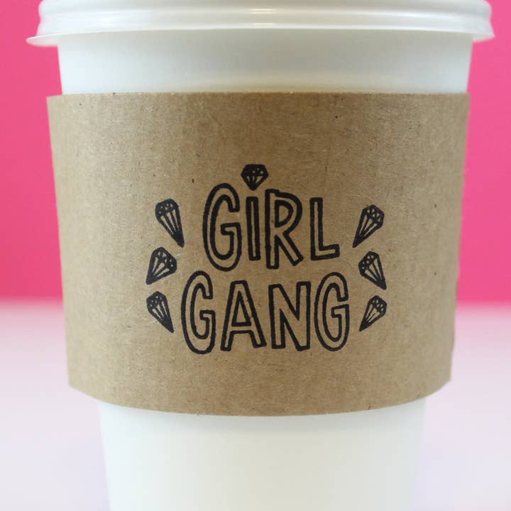 Girl Gang Coffee Sleeves for wholesale by Tulle and Twig