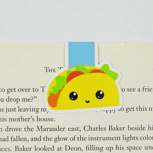 IMPAPER - Wholesale Bookmark - Taco Magnetic Bookmark