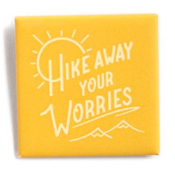 Button - Hike Away your worries for wholesale by Ello There Outdoors