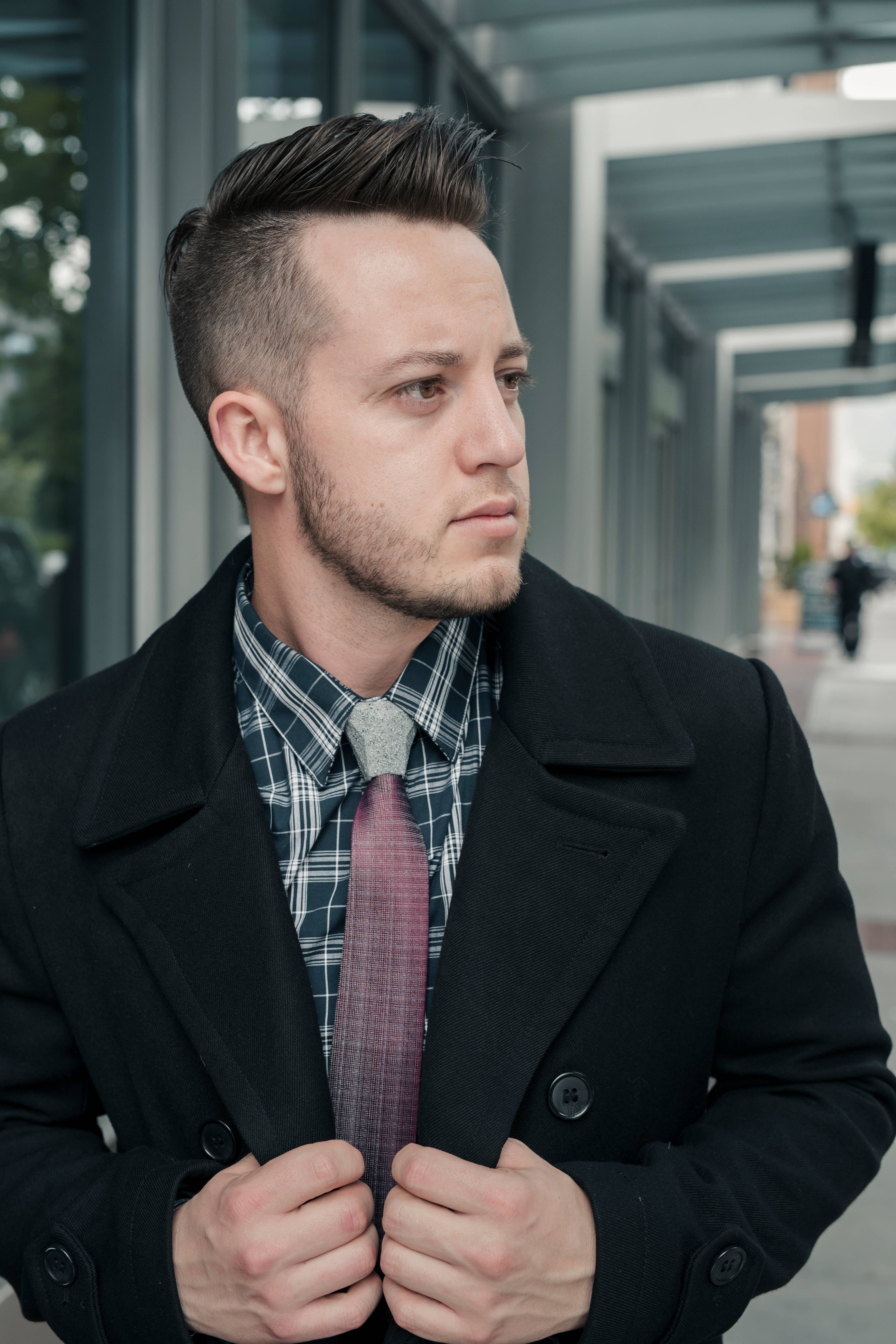 Modern Tie - Wholesale Necktie - Men's - Mulberry Tie4