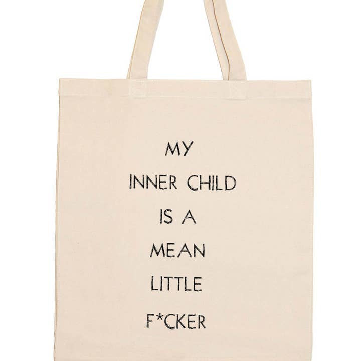 Child is a Mean Little Fucker bolso para venta al por mayor de Quippy Brand