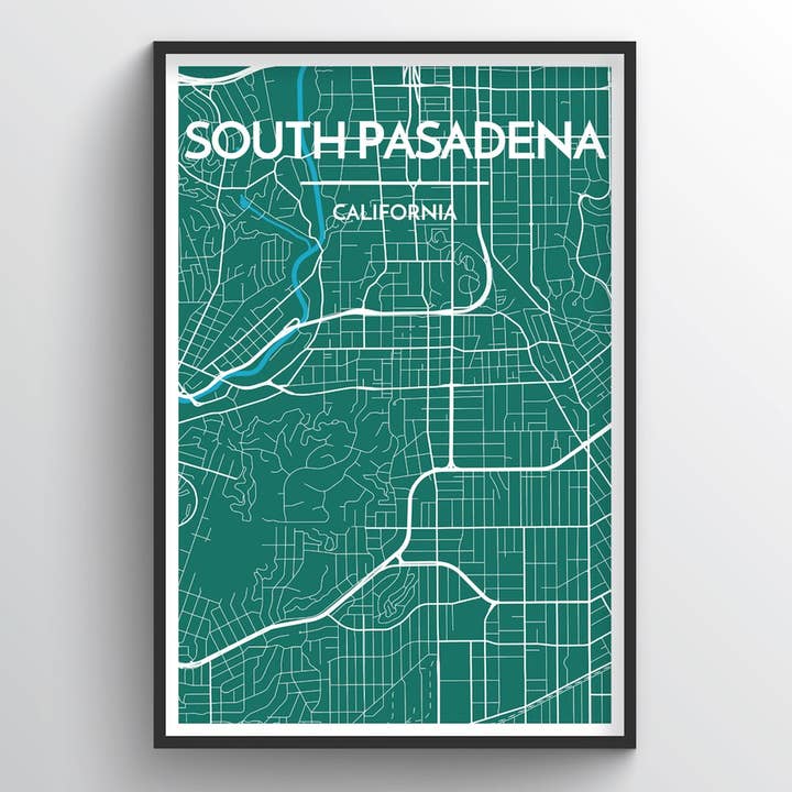 South Pasadena Stadtplan für den Großhandel von Point Two Design Group