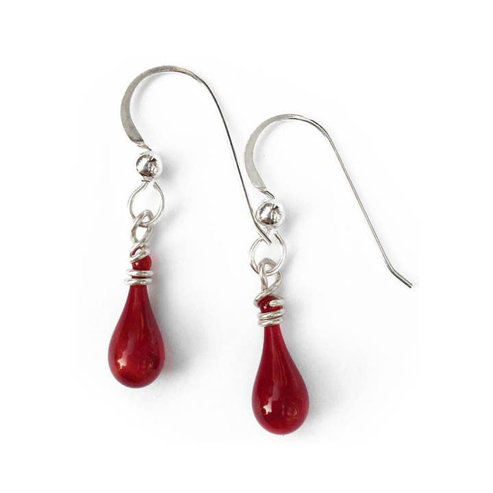 Sundrop Jewelry - Wholesale Dangle Earrings - Demi Glass Teardrop Earrings5