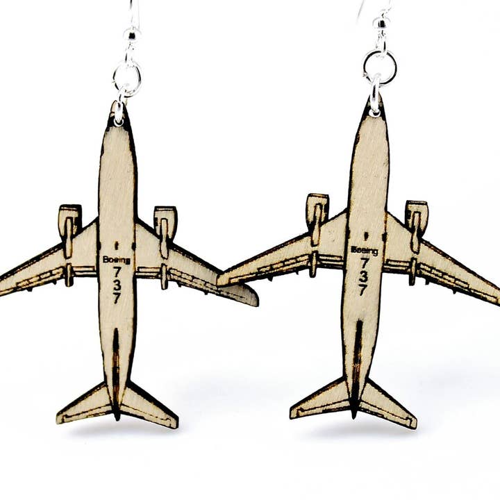 Airplane Earrings for wholesale by Green Tree Jewelry