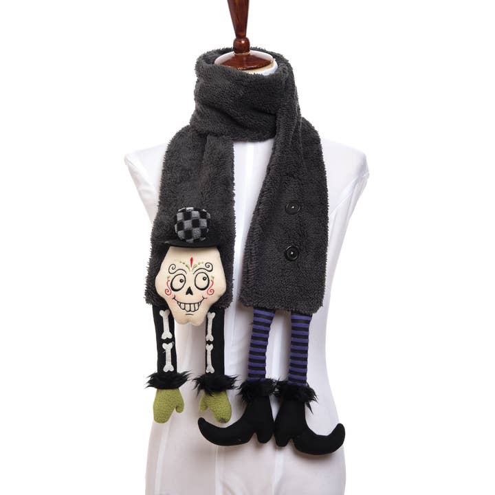 C&F Home - Vente Écharpe – femme - Écharpe Halloween Manuel pour le Jour des Morts0