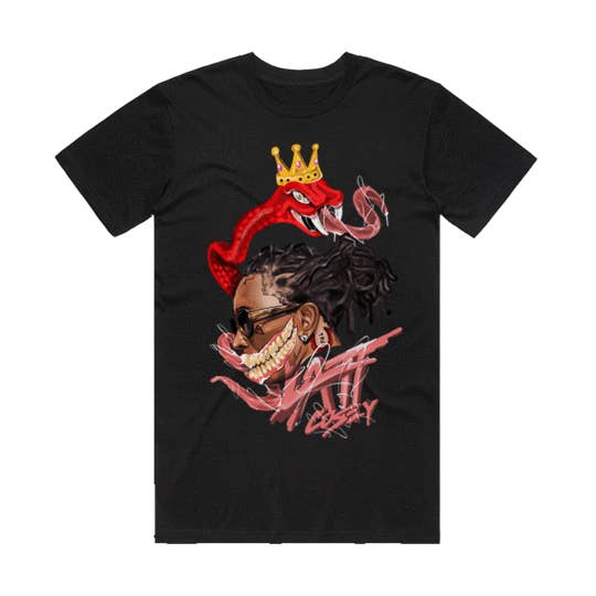 Black King Slime Tee for wholesale by Merchathon
