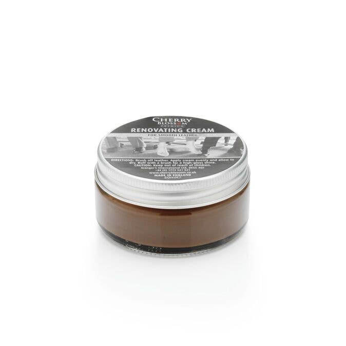Leather Cream / Med Brown for wholesale by Cherry Blossom Shoe Care