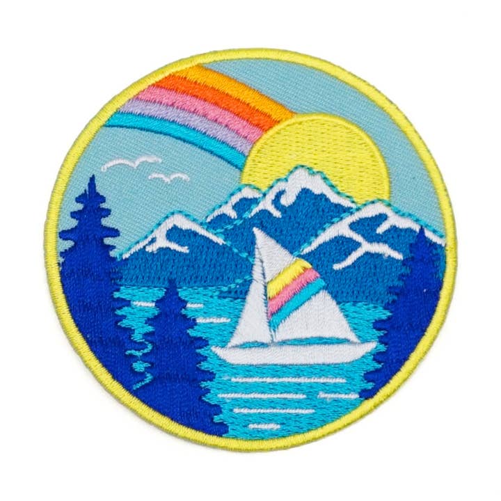 Patch brodé Tahoe pour la vente par Lucky Horse Press