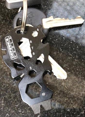 Defiance Tools - Wholesale Handy Tool - Skull Keychain EDC Tool - 8 in 12