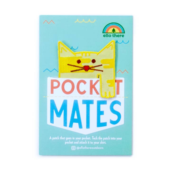 Patch - Cat & Paw patch for your pocket for wholesale by Ello There Outdoors