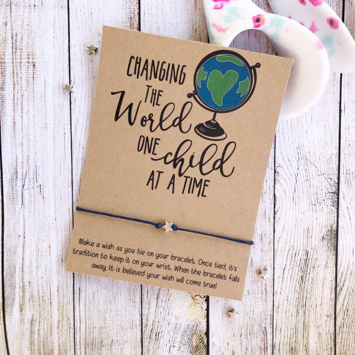 Wishlets - Wholesale Charm/Dangle Bracelet - One Child At A Time