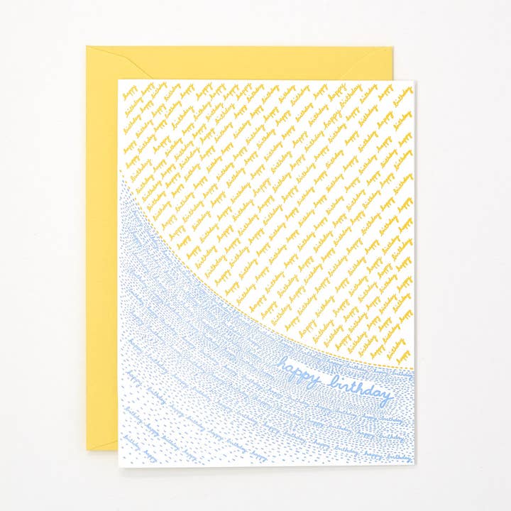 Aniversário Sol e Céu - Cartão de Saudações Primavera por atacado de Helen Edna