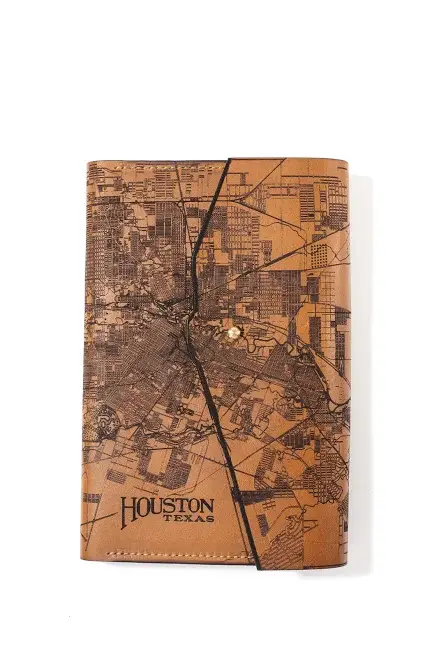 Tactile Craftworks - Wholesale Journal/Diary - Houston Map Journal0