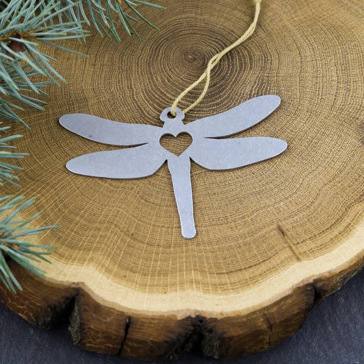 Iron Maid Art - Wholesale Ornament - Dragonfly Metal Holiday Gift Christmas Ornament5