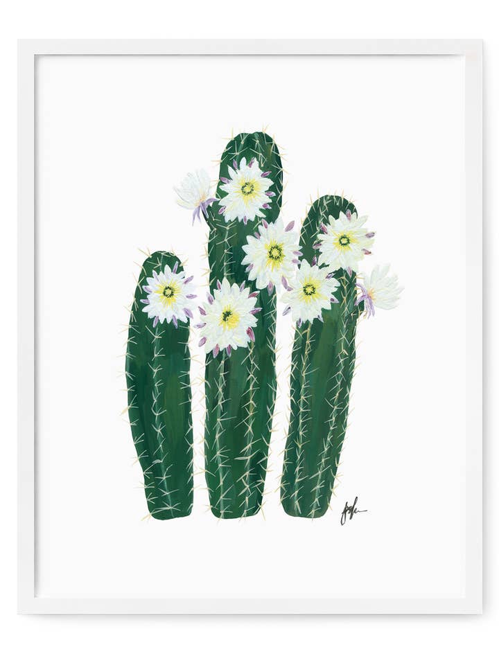 Flowering Cacti VI Print for wholesale by Our Heiday