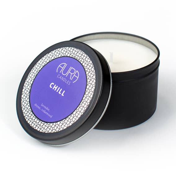 Vela Chill Travel Collection (lavanda + tomillo) para venta al por mayor de Aura Candles