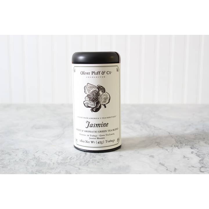 Oliver Pluff & Company - Wholesale Tea Bags - Jasmine - 20 Teabags in Signature Tea Tin1