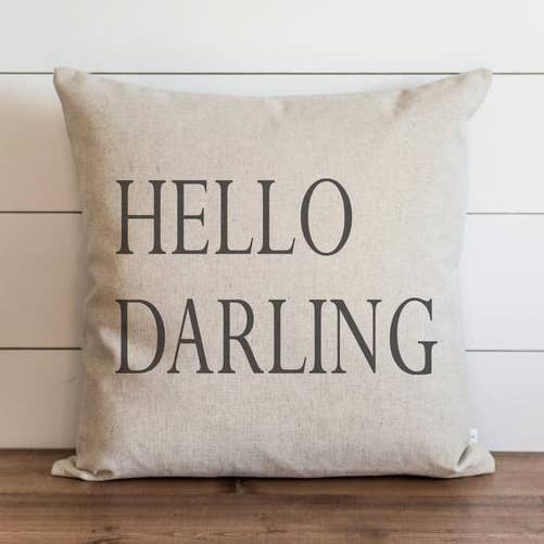 Funda de Almohada Hello Darling para venta al por mayor de Porter Lane Home