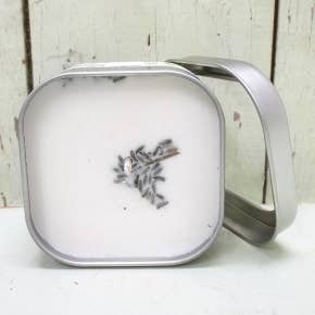 Green Daffodil Bath & Body - Wholesale Travel Candles - Lavender Soy Candle in Small Tin - Herbal3