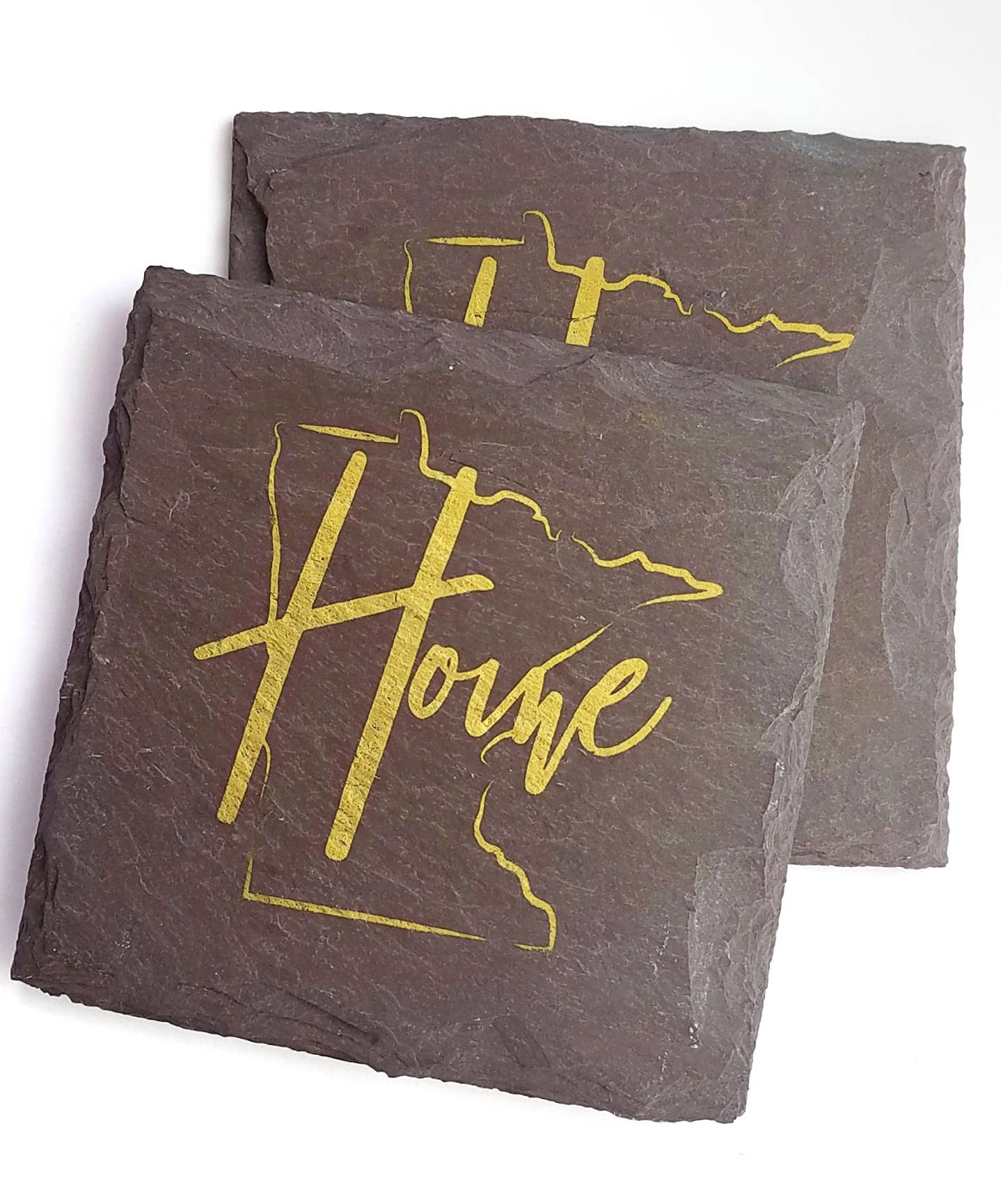 Cheers Ink - Wholesale Coasters - Minnesota Home Slate Coaster3