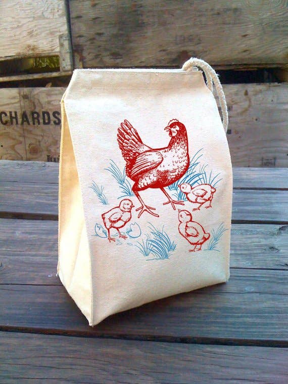 Little Lark - Wholesale Lunch Bag/Box - Chicken Lunch Bag1