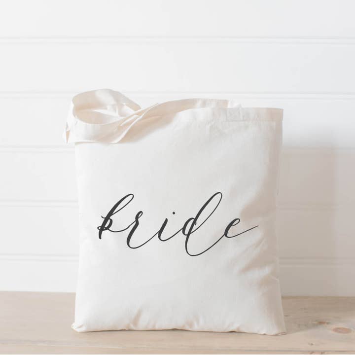 Bride Tote Bag for wholesale by DWELL Home Shoppe