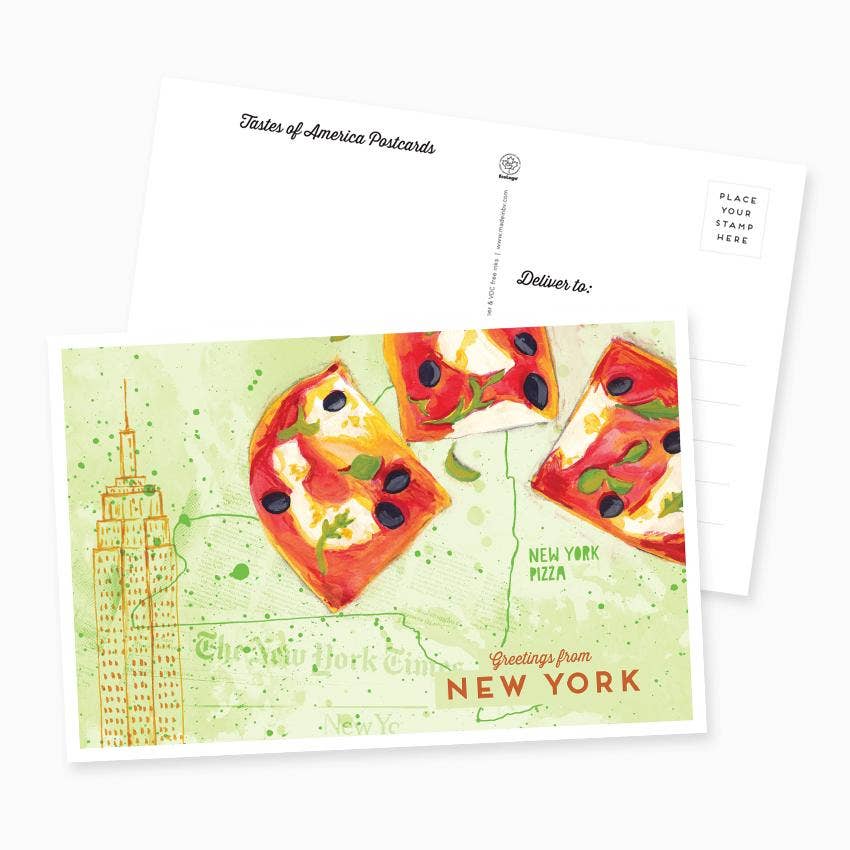 The Paperhood - Wholesale Postcard - Greetings from New York Postcard0