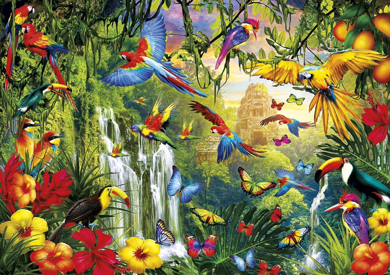 Buffalo Games & Puzzles - Wholesale Puzzle - Adult - Wings by Vivid  300 Large Piece Jigsaw Puzzle0